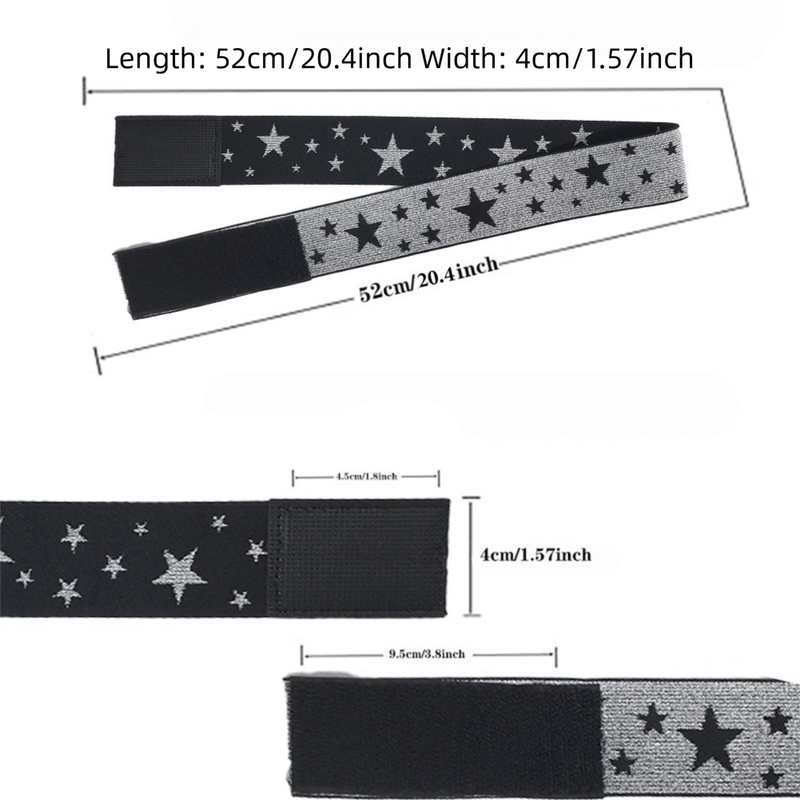 Adjustable Elastic Headband & Wig Grip Band - Comfortable and Seamless Edge Fixer for Wigs and Frontals (Black + Pink) - Image 4