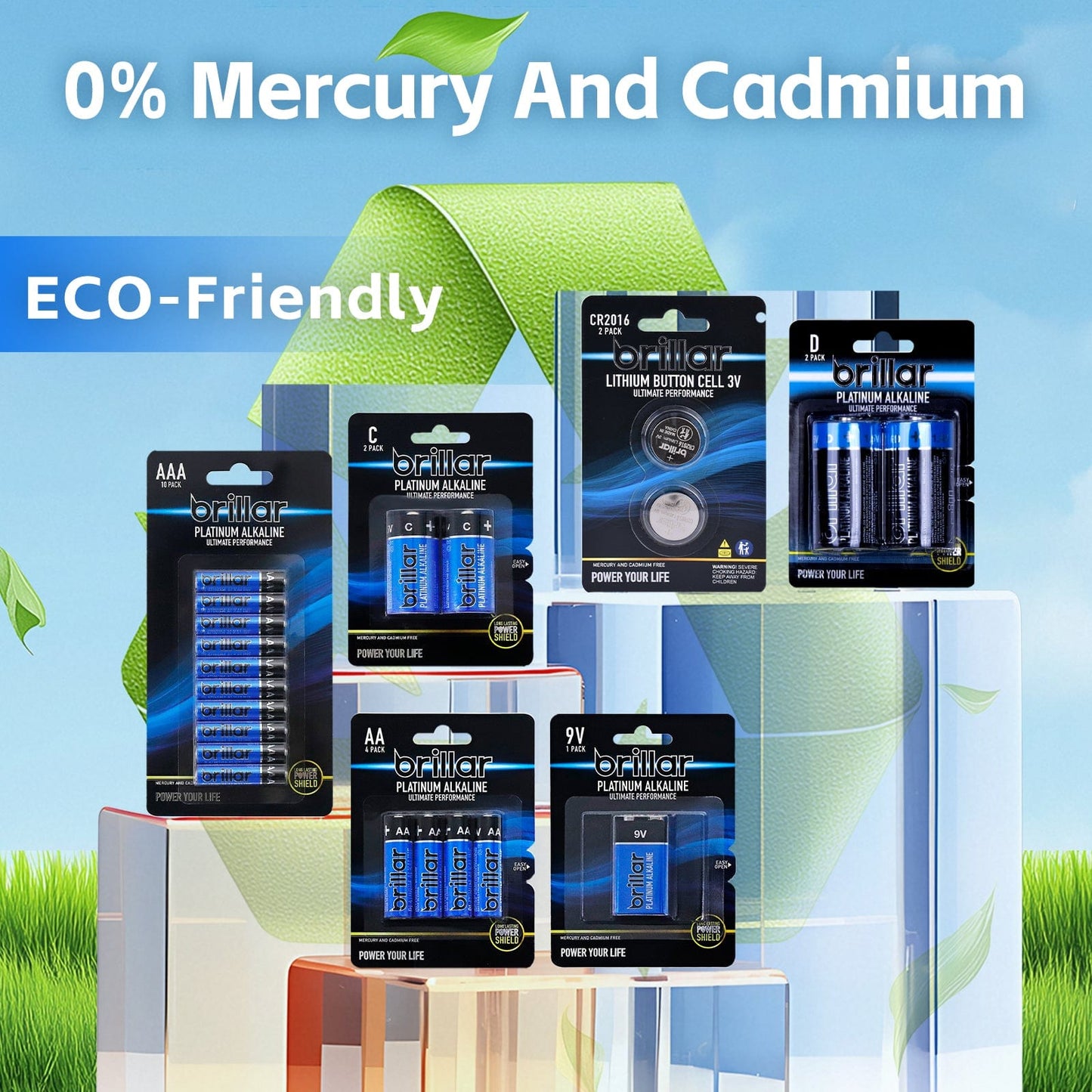 48 Pcs Brillar AA Platinum Alkaline Batteries - Image 5