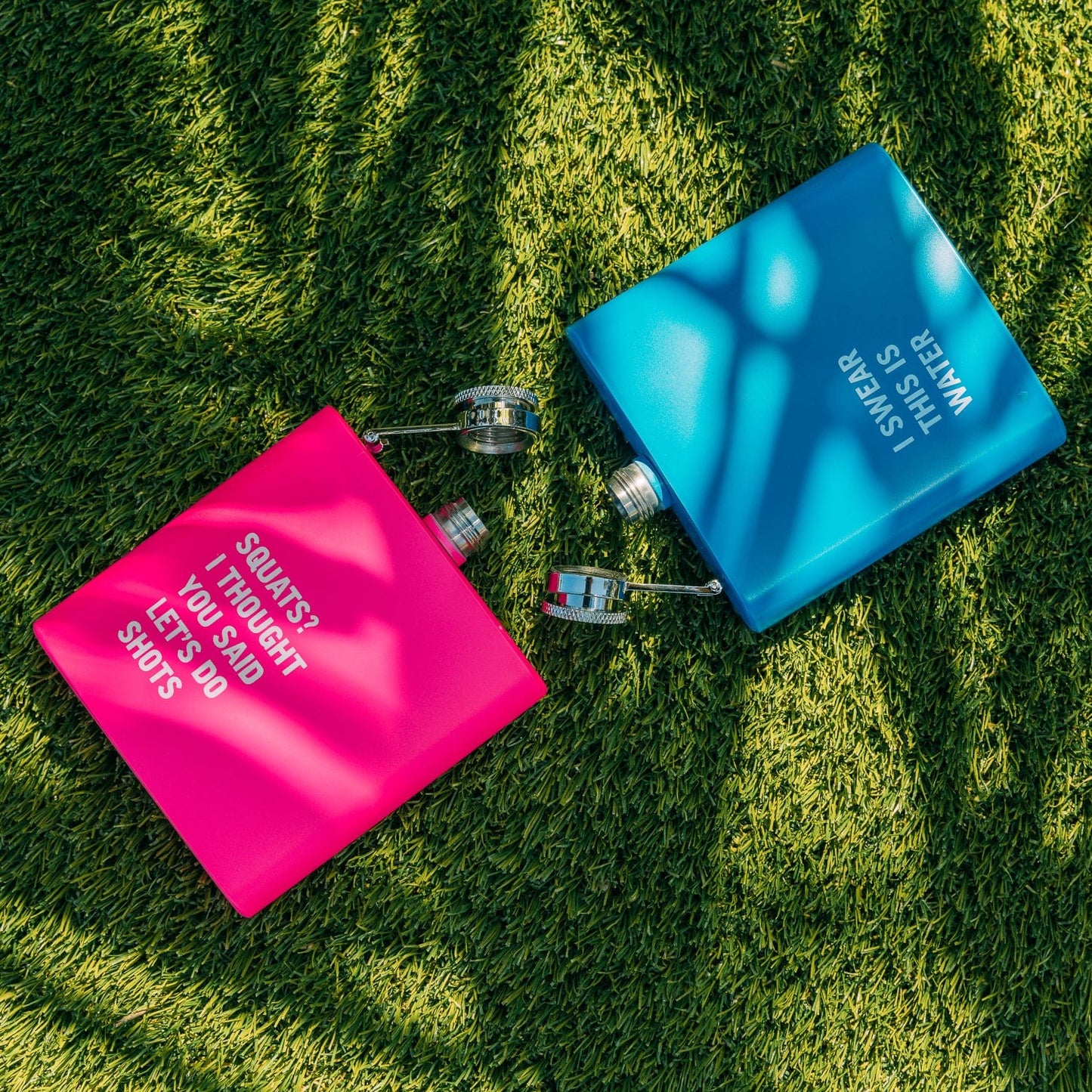 2 Pcs Stainless Steel Hip Flask (175 ml Each) – Funny Quotes, 4 Super‑Bright Colours - Image 5
