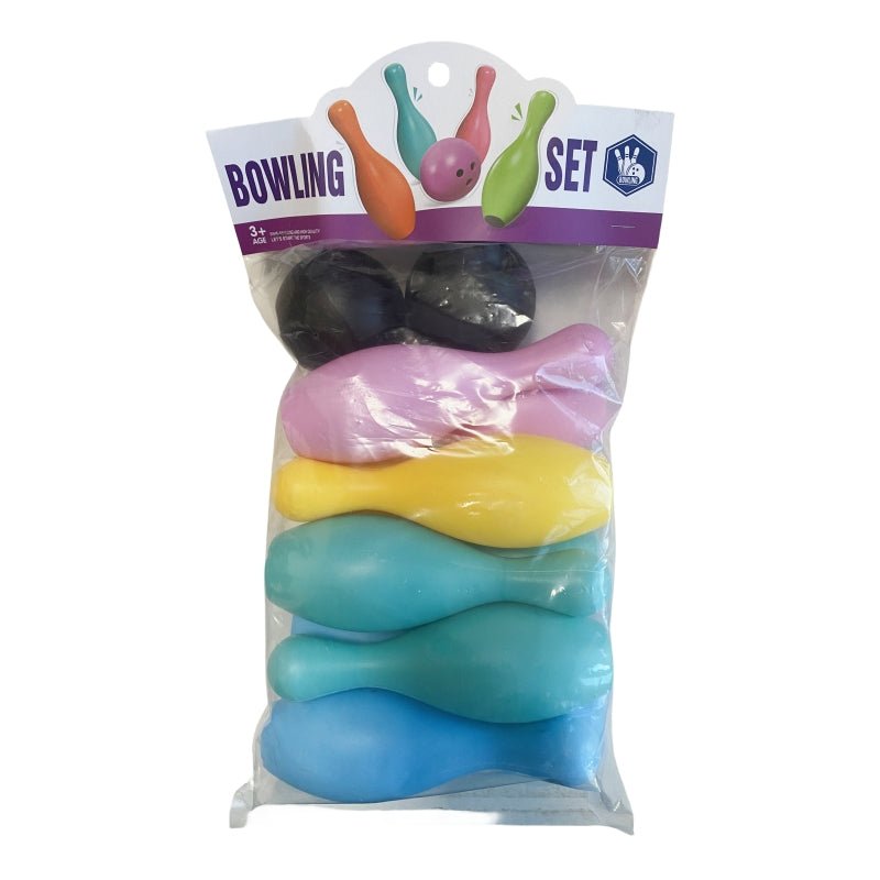 Colourful PVC bowling play set - Image 2