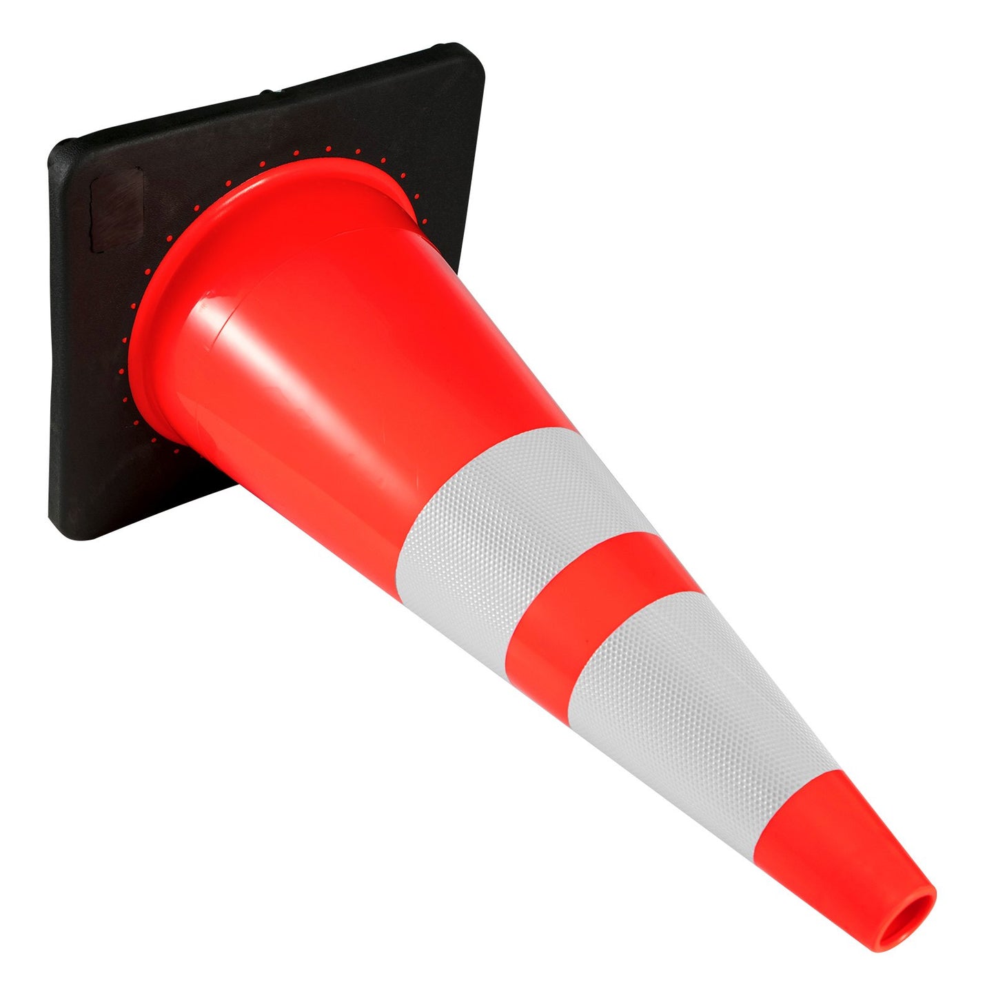 6Pack 36" Traffic Cones, Safety Road Parking Cone with Black Weighted Base, PVC Orange Traffic Safety Cones, Hazard Cones Reflective Collars for Construction Traffic Parking - Image 9
