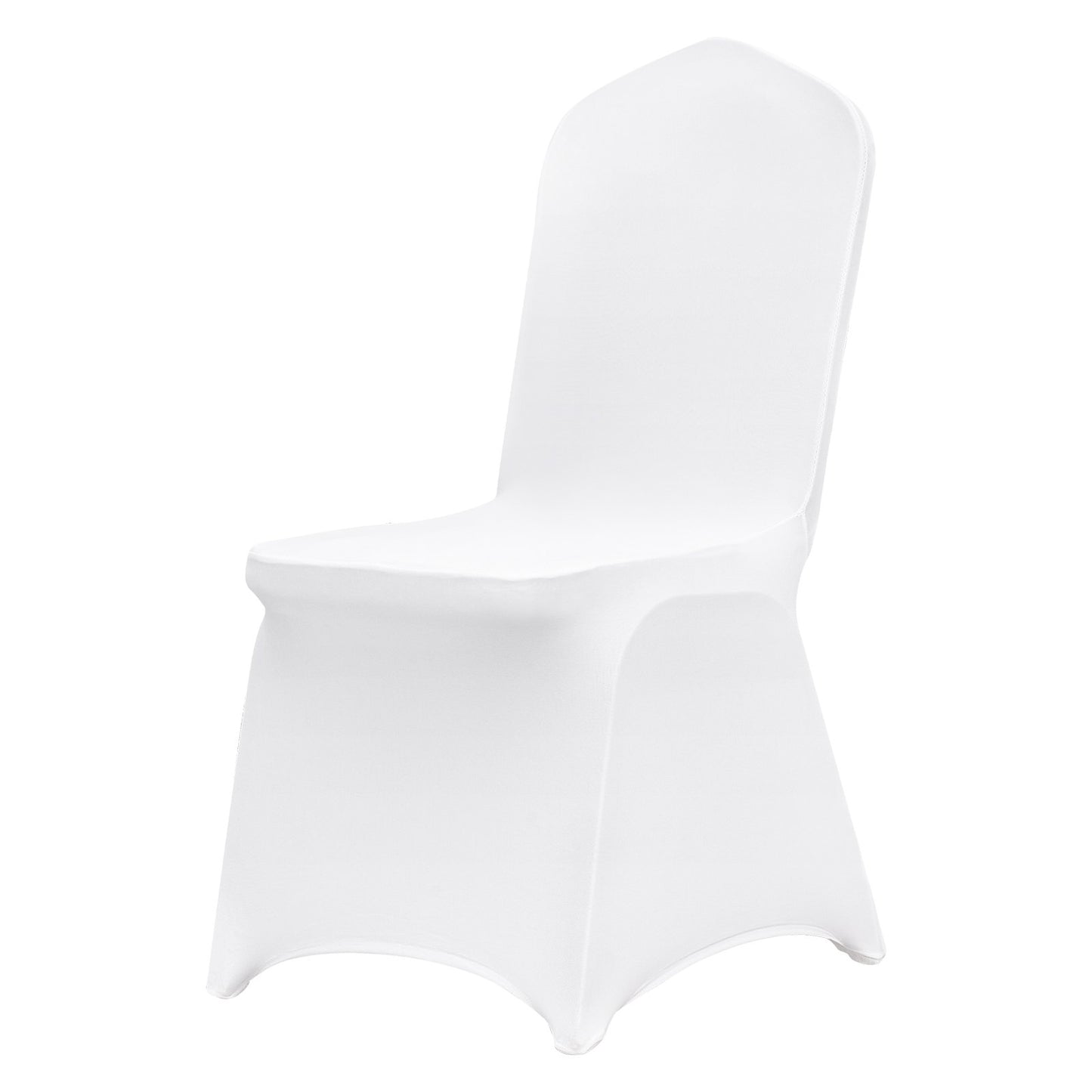 Stretch Spandex Folding Chair Covers, Universal Fitted Chair Cover, Removable Washable Protective Slipcovers, for Wedding, Holiday, Banquet, Party, Celebration, Dining (50PCS White) - Image 9