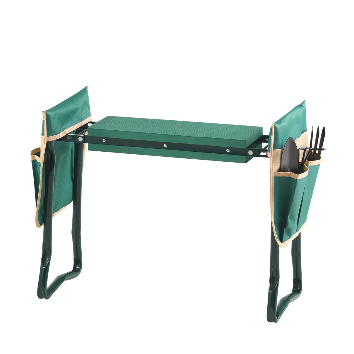 Garden Kneeler and Seat, 6 in Wide Kneeling Pad, Heavy Duty Garden Kneeling Stool, Folding Garden Seat with 2 Tool Bags, Relieve Knee & Back Pain, Portable Garden Bench for Women Grandparents - Image 9