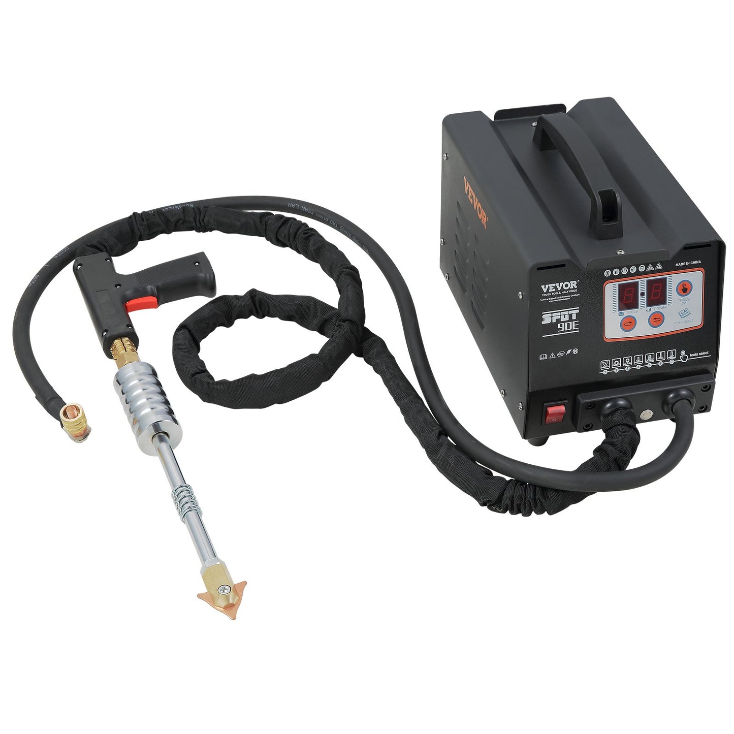 Stud Welder Dent Repair Kit, Spot Welding Machine with Slide Hammer Dent Puller, Professional Dent Removal Kit for Auto Body Dent Repair - Image 9