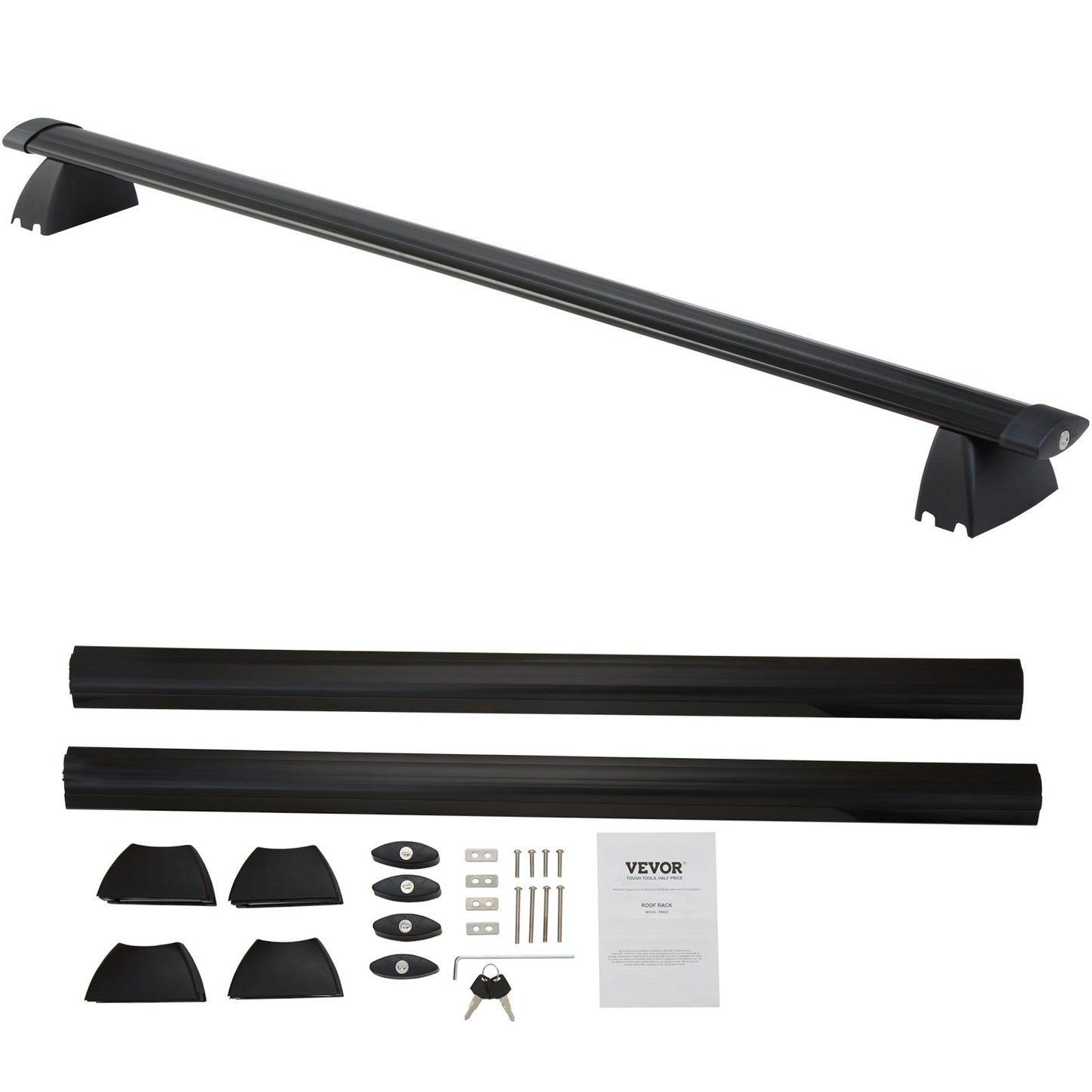 Roof Rack Crossbar for JEEP GRAND CHEROKEE 2011-2021 Aluminum with Lock - Image 9
