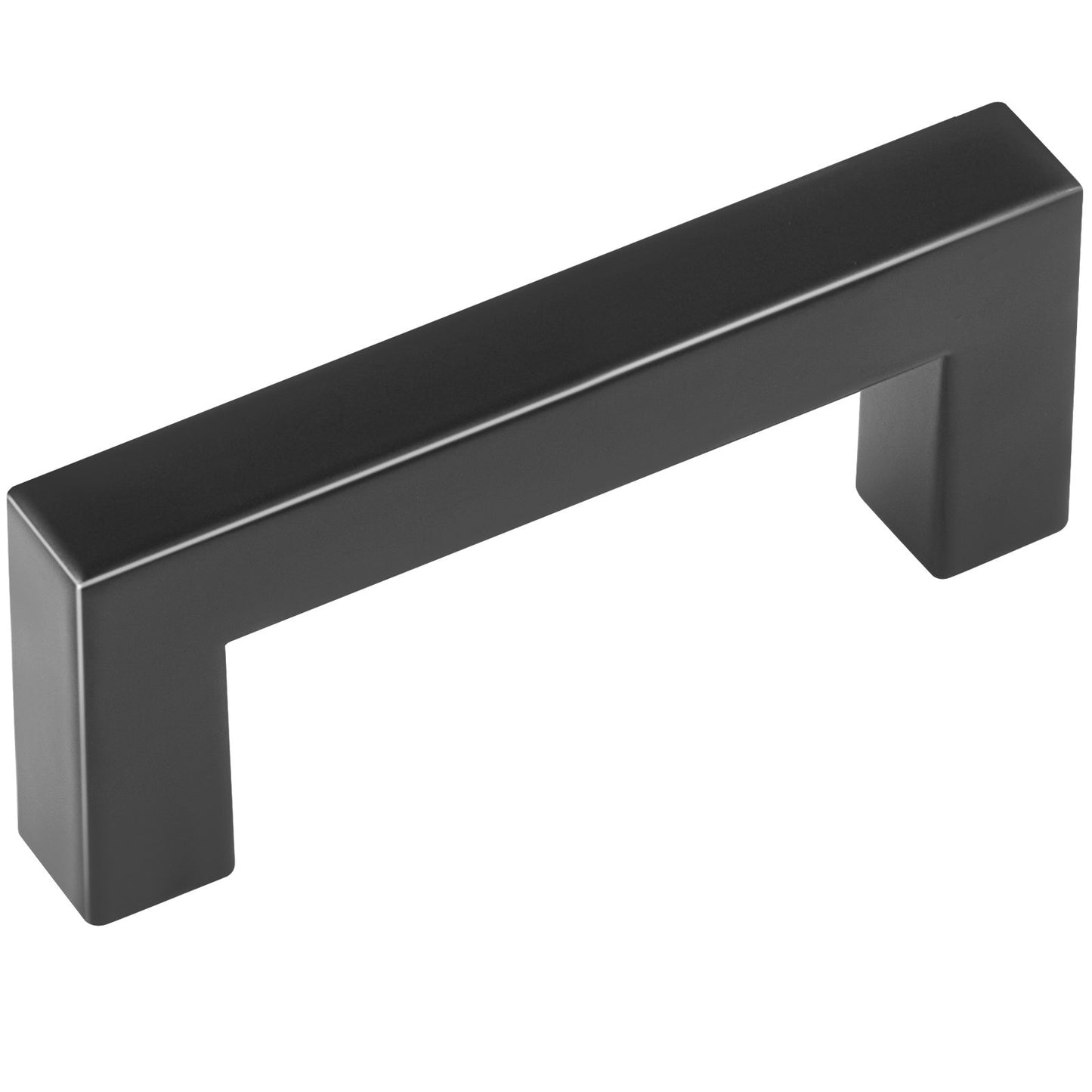 30 Pack Cabinet Pulls, 3in / 76mm Center to Center Slim Square Kitchen Cabinet Drawer, Stainless Steel Modern Kitchen Cupboard Door Handles for Kitchen Bathroom Bar Hardware Matte Black - Image 9