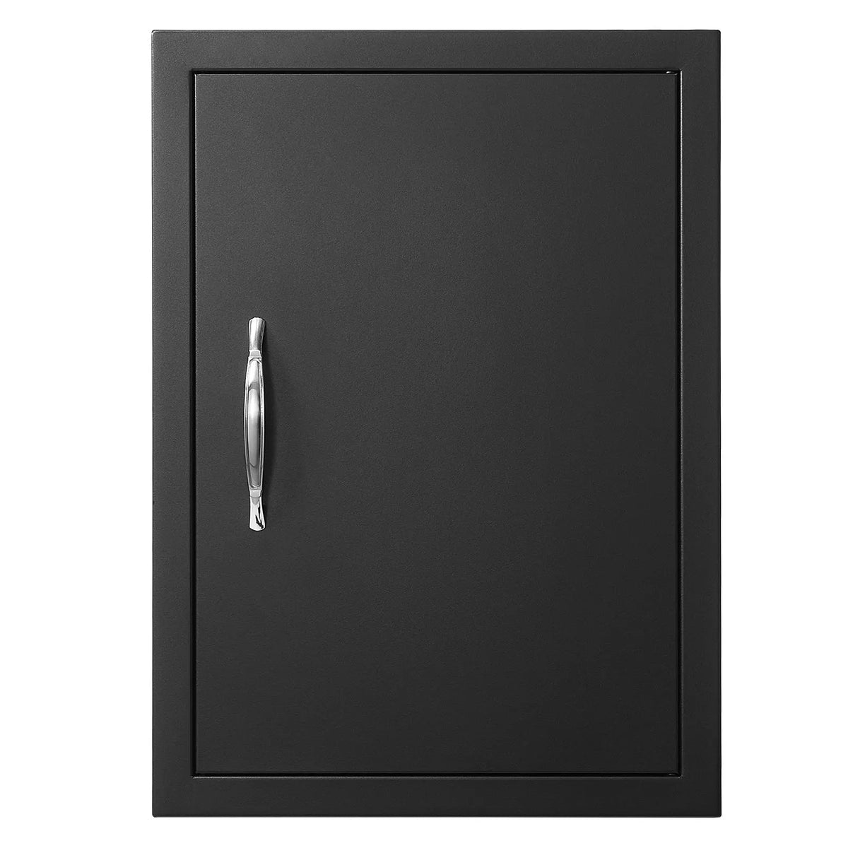 BBQ Access Door, 415x570 mm Single Outdoor Kitchen Door, Cold Plate Flush Mount Door, Wall Vertical Door with Handle, for BBQ Island, Grilling Station, Outside Cabinet - Image 9