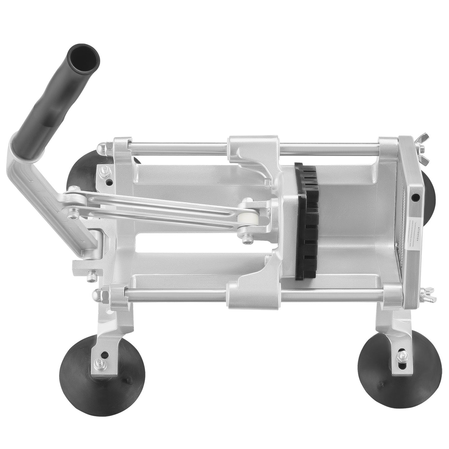 Commercial Vegetable Slicer, 1/2 inch Fruit Slicer, Stainless Steel and Aluminum Alloy Vegetable Cutter Slicer Machine, Manual Slicer with Non-slip Feet, for Radishes, Onions, Potatoes, Lemons - Image 9
