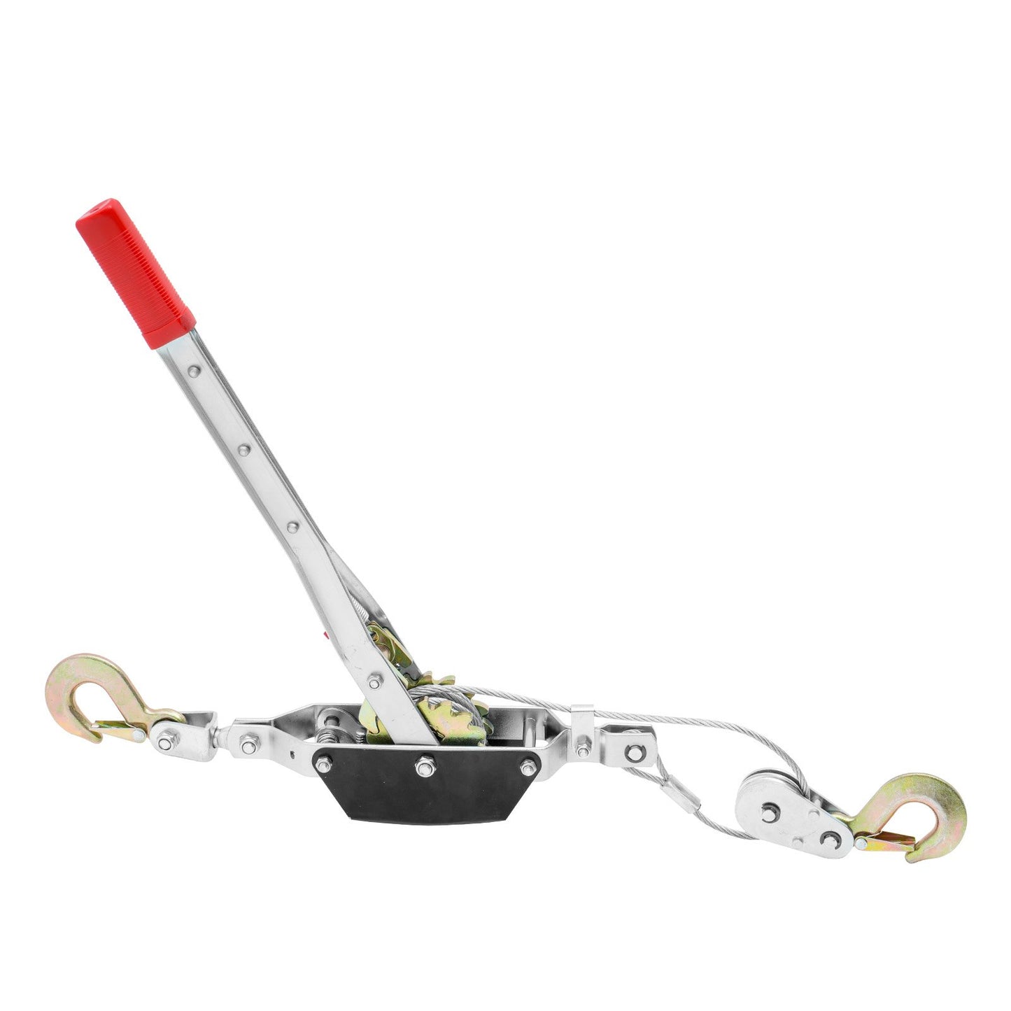 Power Puller Come Along Winch 2 Ton 4409 lbs Heavy Duty Pull Hoist 2 Hooks - Image 9