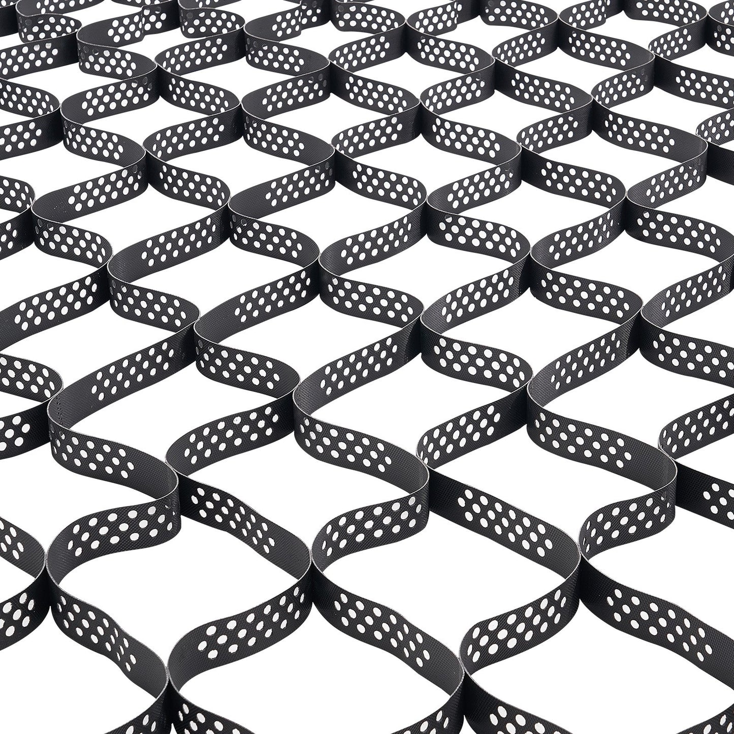 Gravel Grid, 2 Inch Depth, 32.81 x 9.84 FT / 10000 x 3000 mm, 1880 LBS Per Sq ft Grass Ground Retainer, Permeable Geo Grids Driveway Stabilization, for Garden, Patio, Walkway, RV Parking Slopes - Image 9