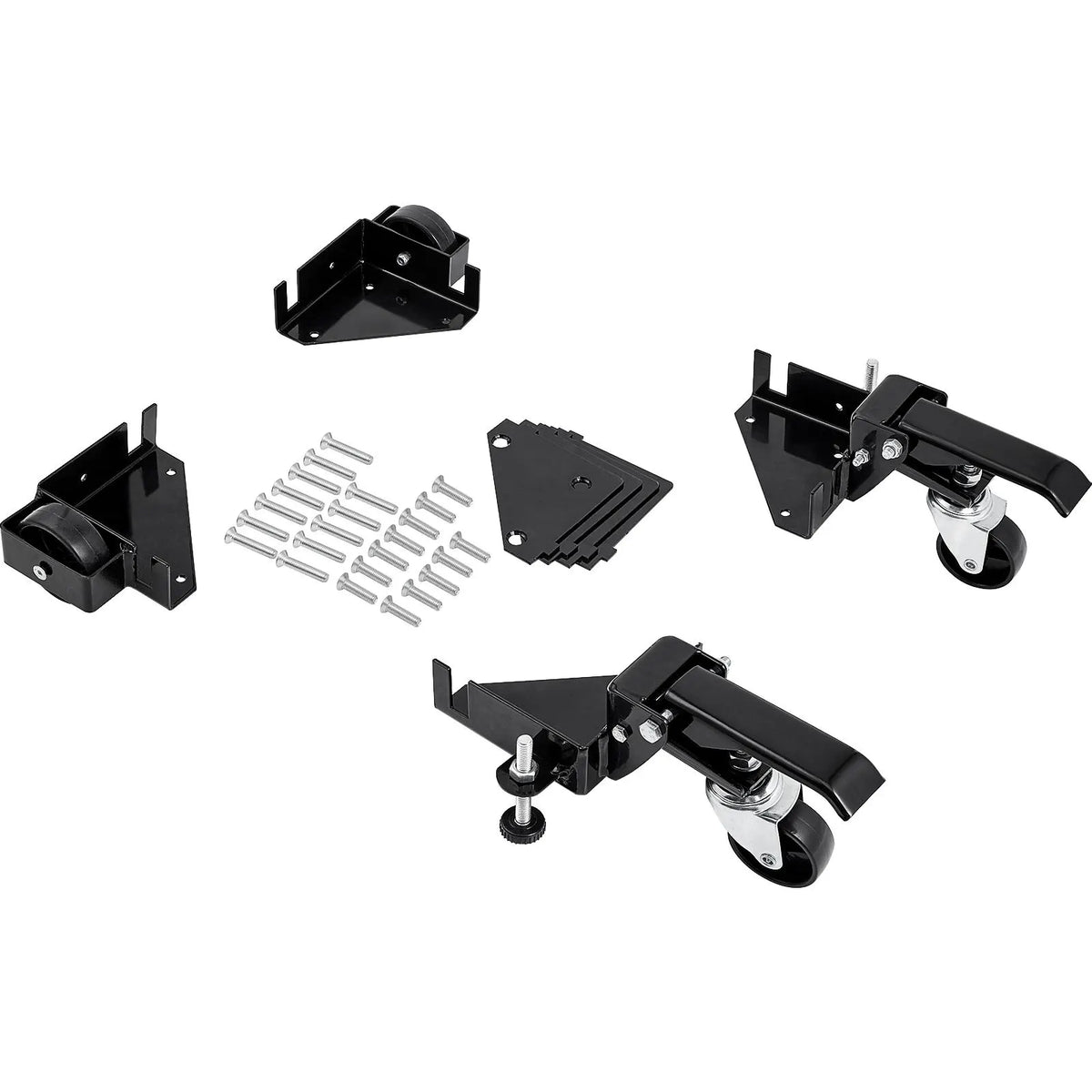Mobile Base, 181.4 kg Capacity, Adjustable from 241.3 x 241.3 mm to Infinity, Heavy Duty Universal Mobile Base Stand with Swivel Wheels, for Woodworking Equipment, Bandsaw, Power Tools, Machines - Image 9