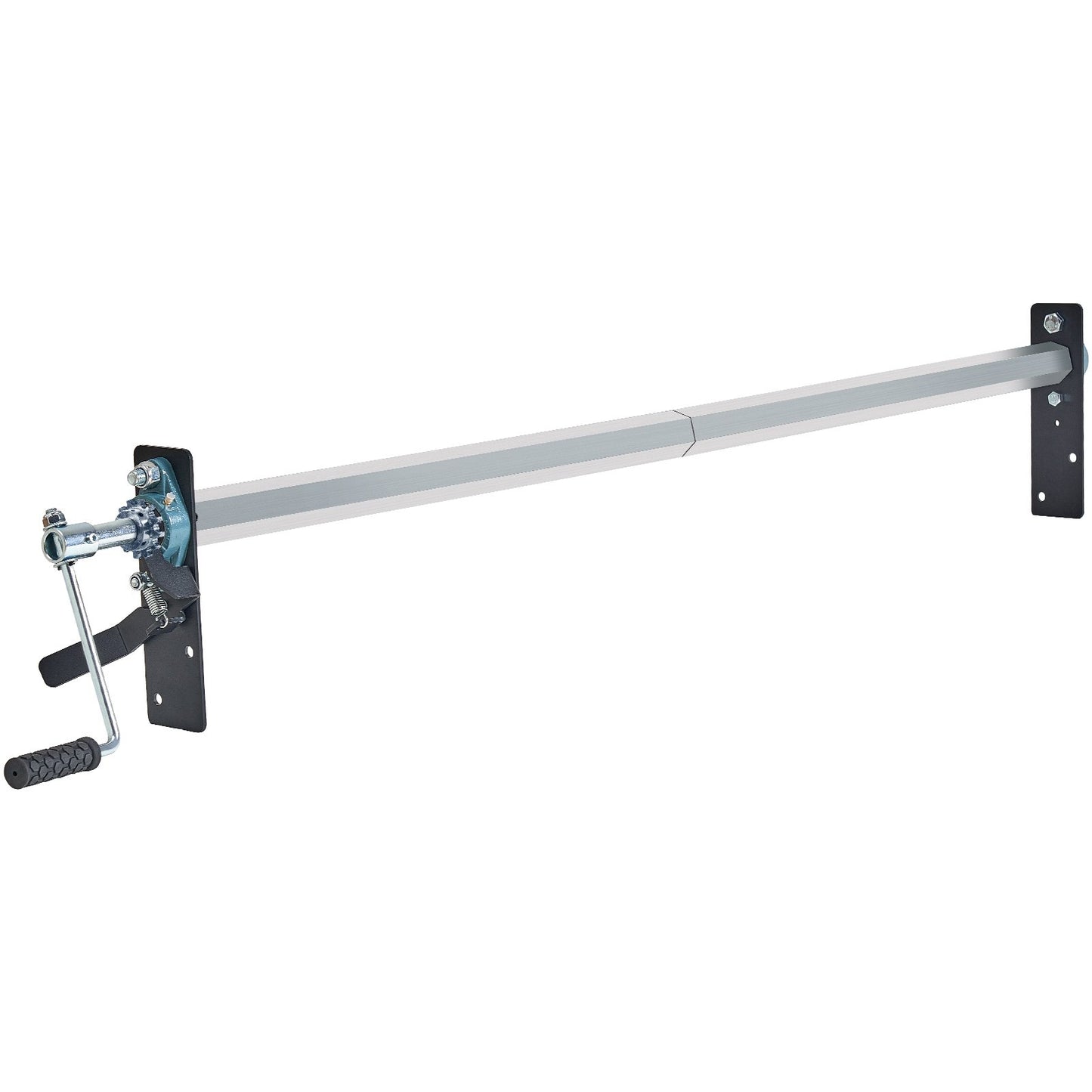 Hand Crank Tarp Roller Kit, 1.6-2.6 m Wide, Aluminum Alloy, Manual Cab Level Dump Truck Tarp Roller with 17.8 cm Sponge-Wrapped Handle, Perfect for Dump Trucks, Trailers, Trash Haulers (No Tarp) - Image 9