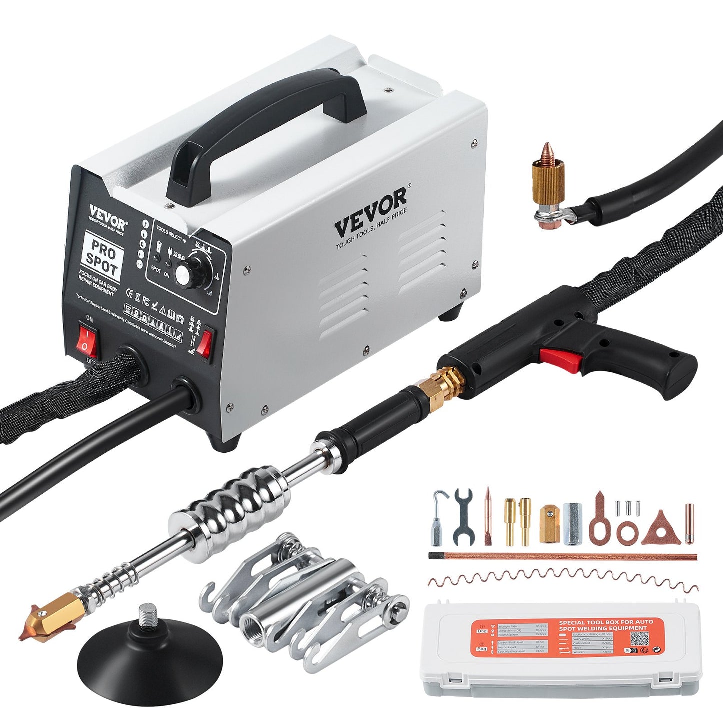 Stud Welder Dent Repair Kit Spot Welding Dent Puller Machine with 7 Modes - Image 9