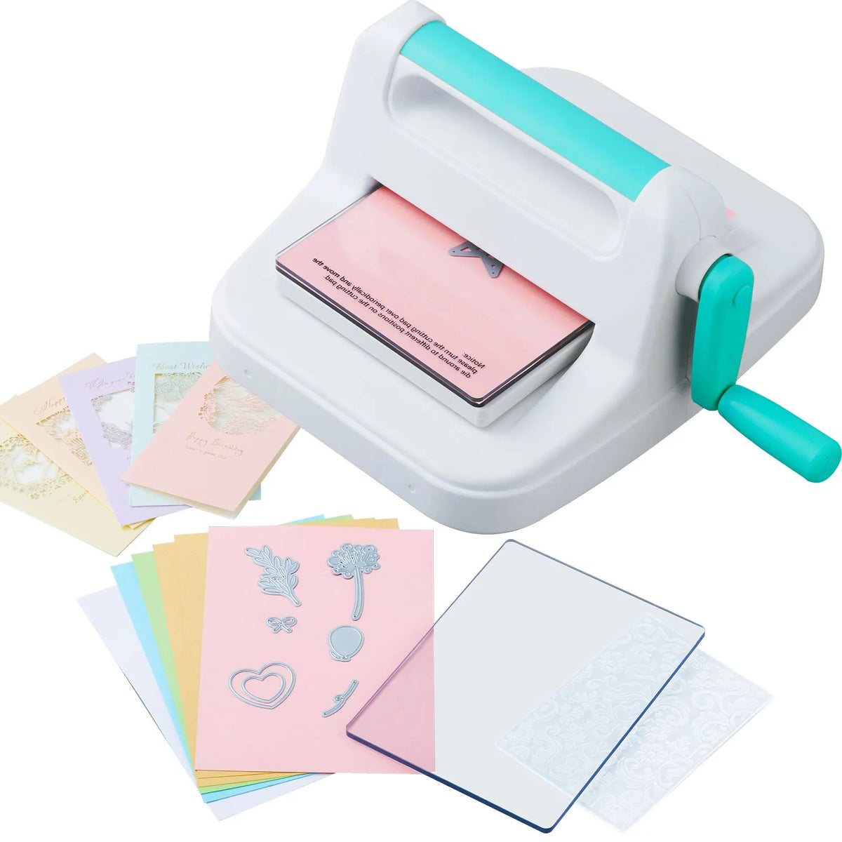 Manual Die Cutting Embossing Machine 6" Opening For Art Craft Scrapbooking - Image 9