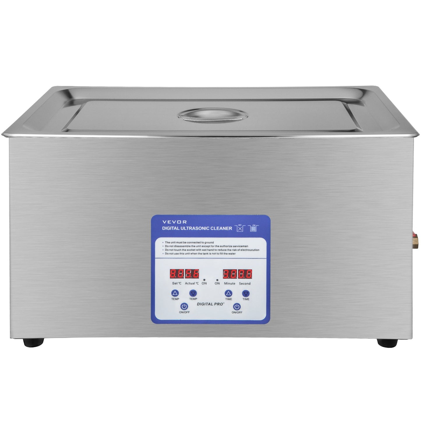 Digital Ultrasonic Cleaner 30L Ultrasonic Cleaning Machine 40kHz Sonic Cleaner Machine 316 & 304 Stainless Steel Ultrasonic Cleaner Machine with Heater & Timer for Cleaning Jewelry Glasses Watch - Image 9