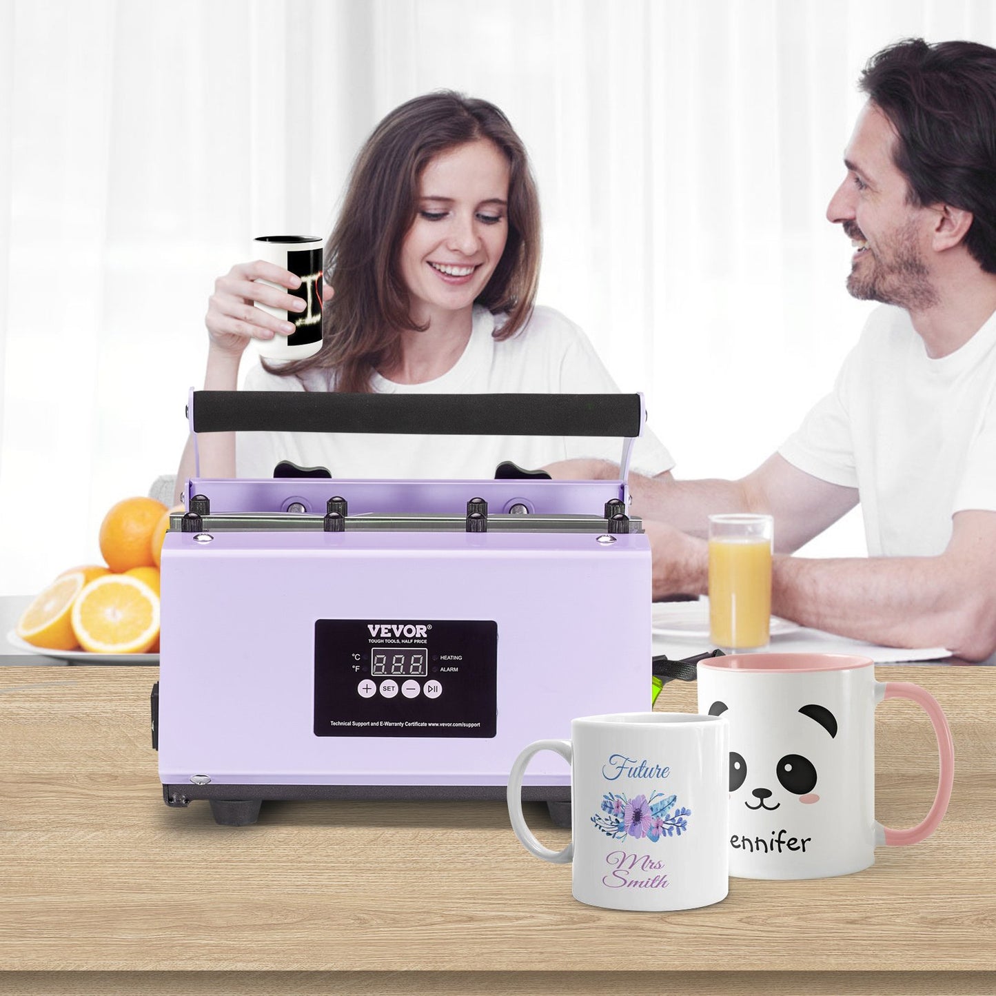Tumbler Heat Press Machine 11-30oz Mug Press Sublimation Tumblers Purple - Image 8