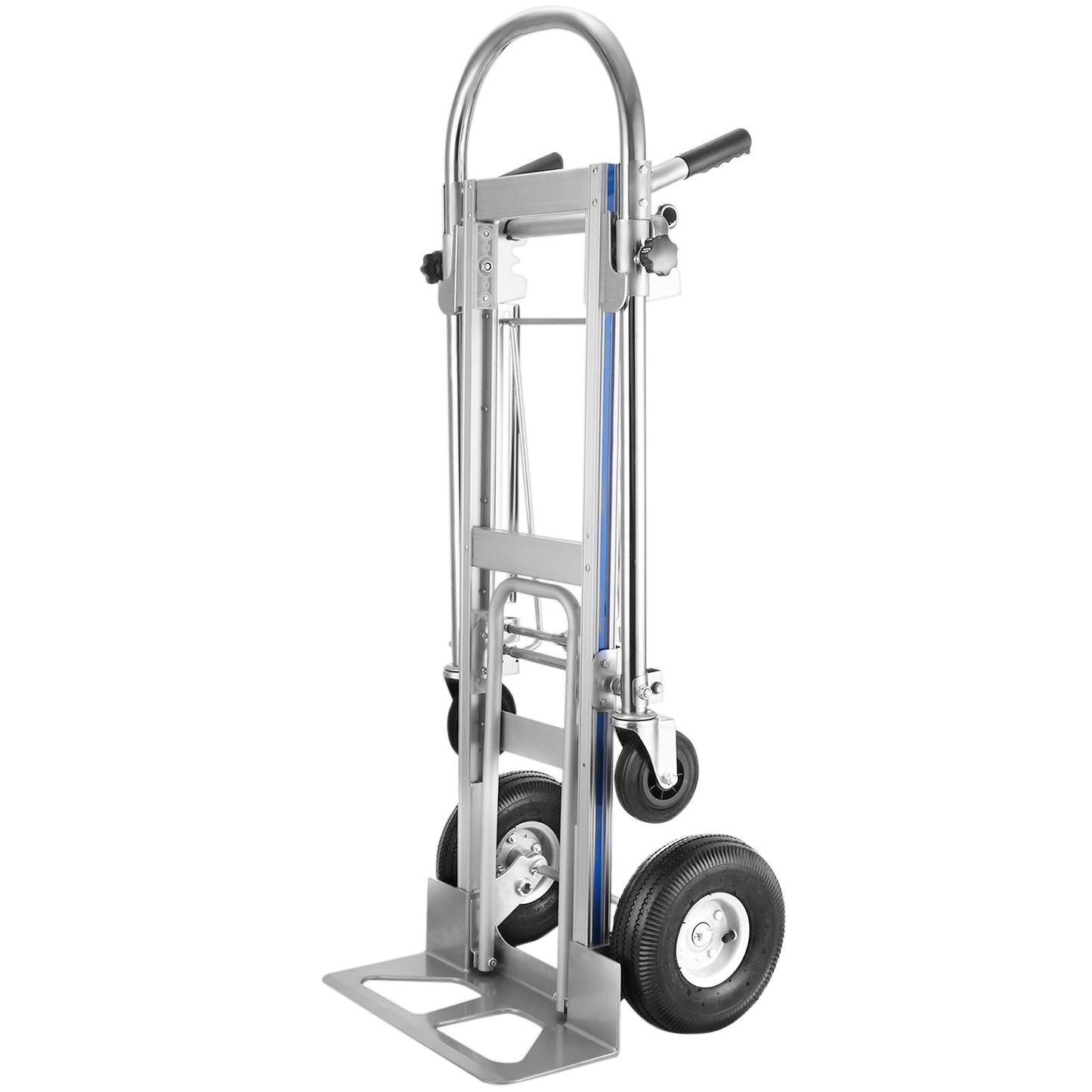 Aluminum Hand Truck 3 in 1 Folding Hand Truck Convertible Hand Truck and Dolly - Image 9