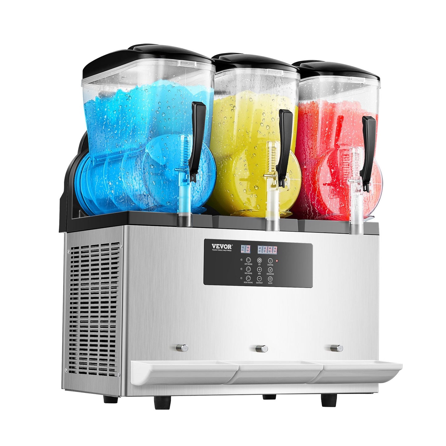 12Lx3 Tank Commercial Slushy Machine Margarita Smoothie Frozen Drink Maker - Image 9