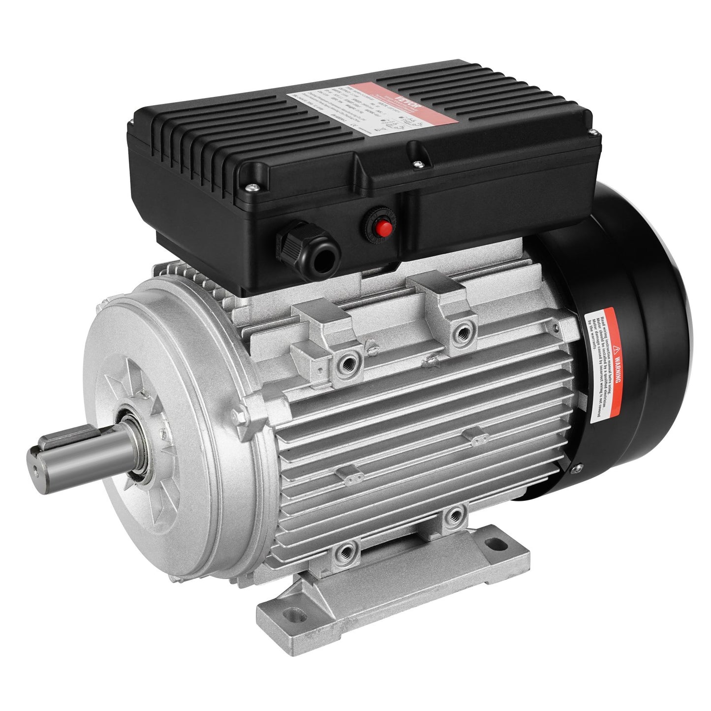 2.2KW Electric Motor 2800 rpm, AC 220~240V 13.8A, 90L, B3 Frame, Air Compressor Motor Single Phase, 24mm Keyed Shaft, CW/CCW Rotation for Agricultural Machinery and General Equipment - Image 9