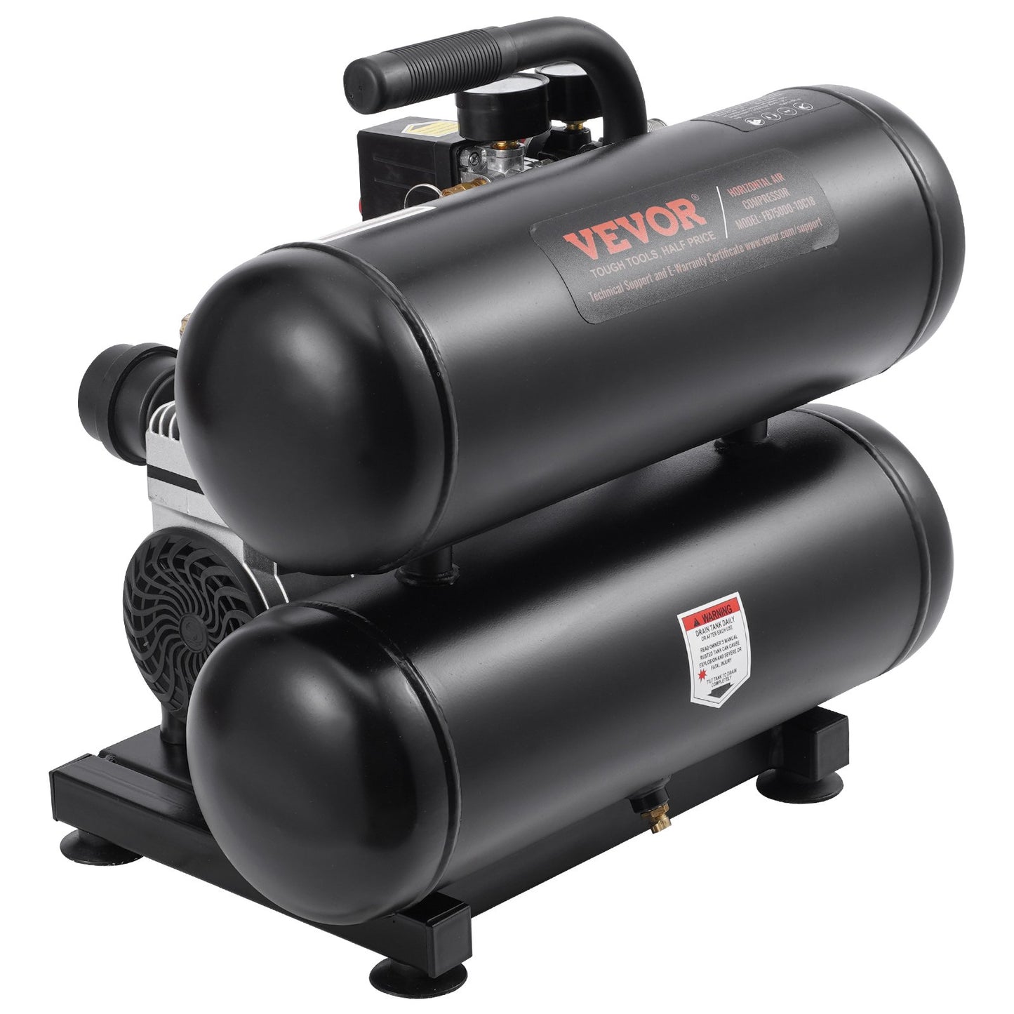 Air Compressor Compact Portable Oil Free Compressor 18L 90 PSI - Image 9