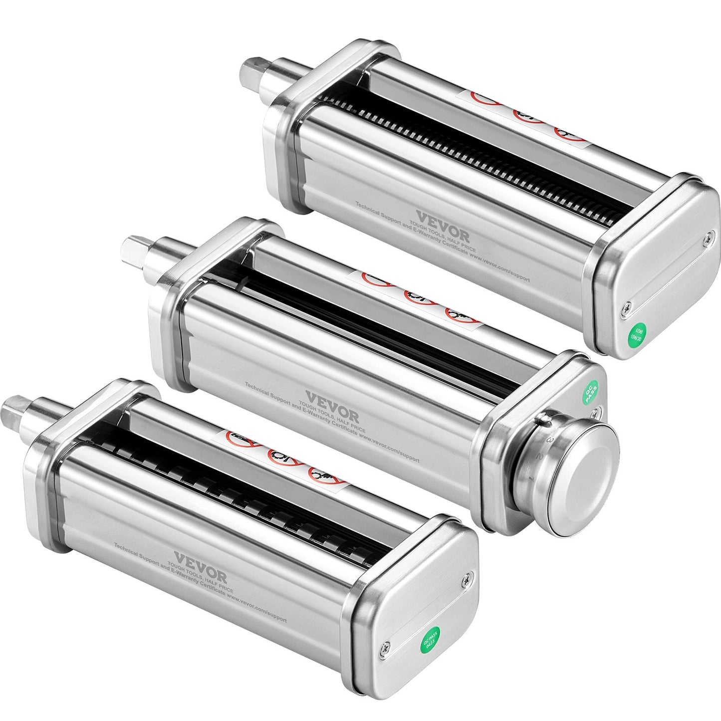 3Pcs Pasta Attachment for KitchenAid Stand Mixer Pasta Roller Cutter Set - Image 9