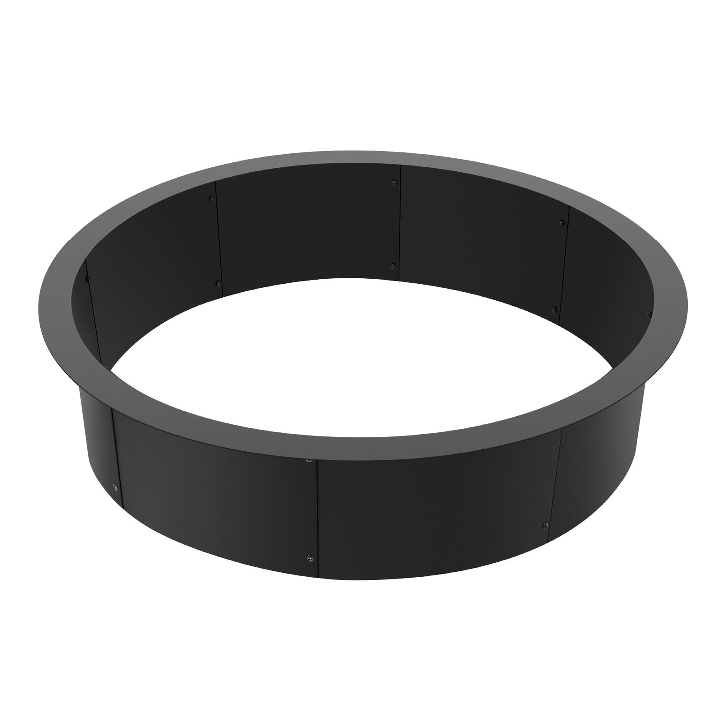 Fire Pit Ring Round 45 Inch Outer Steel Liner DIY Campfire Ring Firepit - Image 9