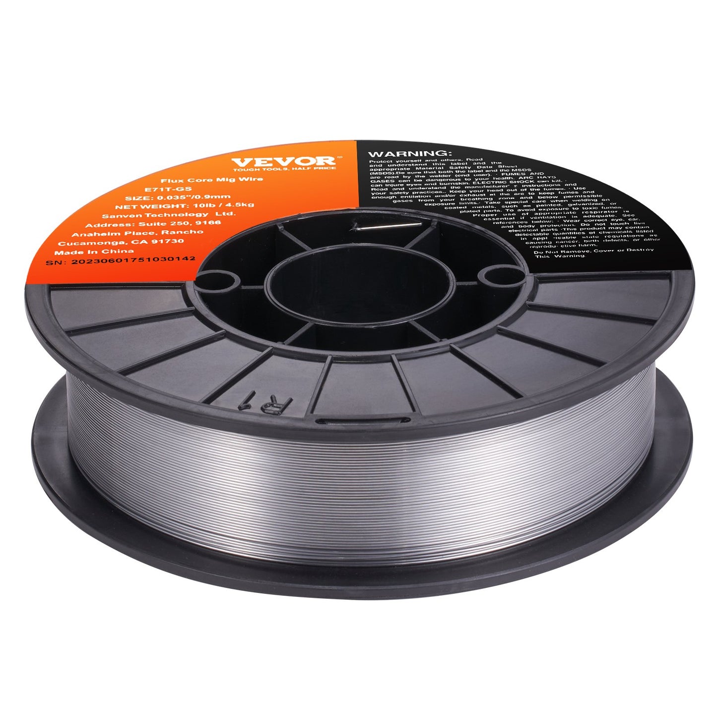 Flux Core MIG Welding Wire E71T-GS 0.035" 10LB Gasless Mild Steel MIG Wire - Image 9