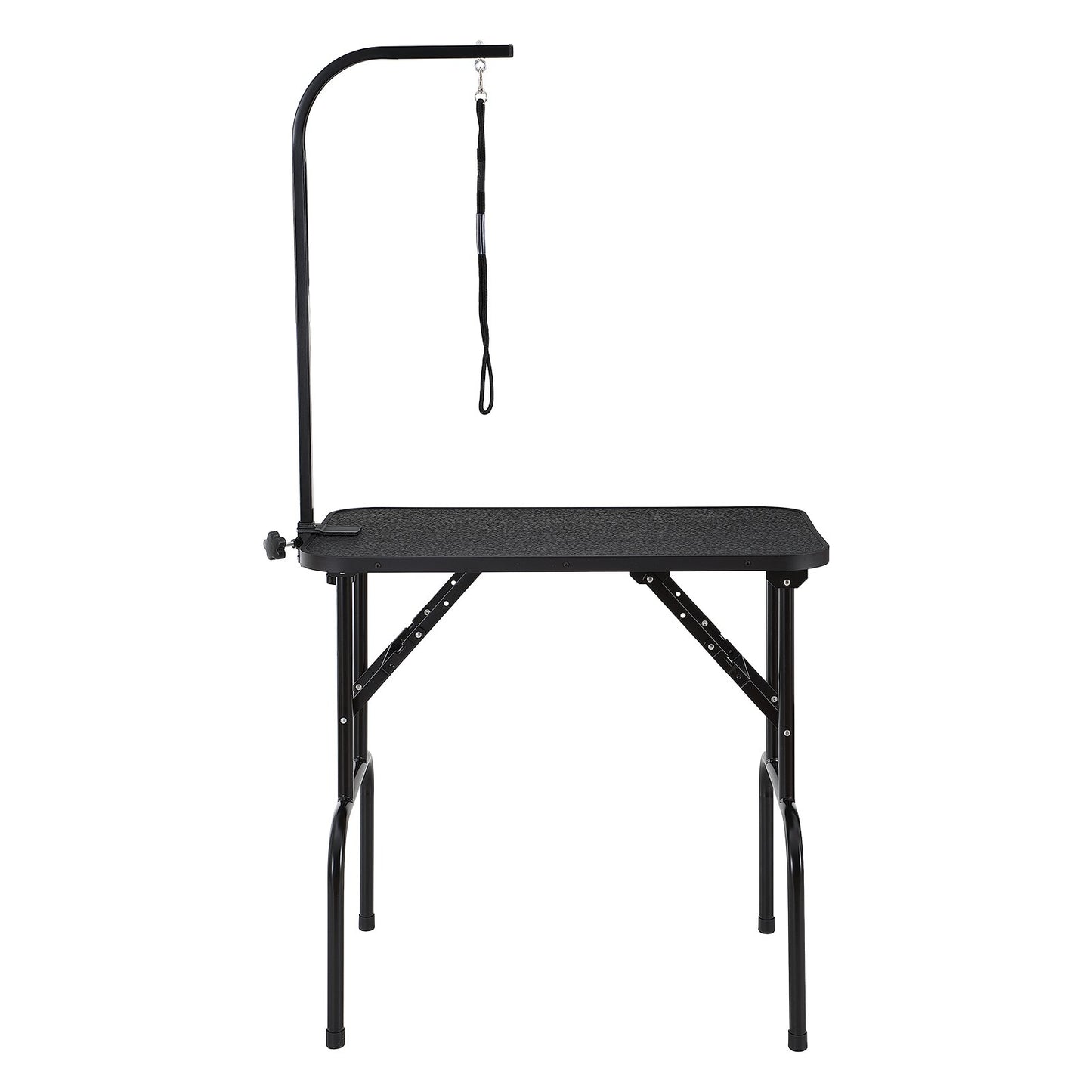 Pet Grooming Table Arm with Clamp, 808 x 460 mm Dog Grooming Station, Foldable Pets Grooming Stand for Medium and Small Dogs, Free No Sit Haunch Holder with Grooming Loop, Bearing 99.8kg - Image 9