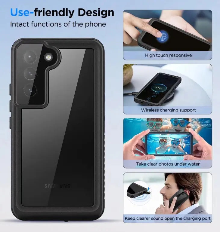 Samsung Galaxy S22 Waterproof Shockproof Case - Image 5