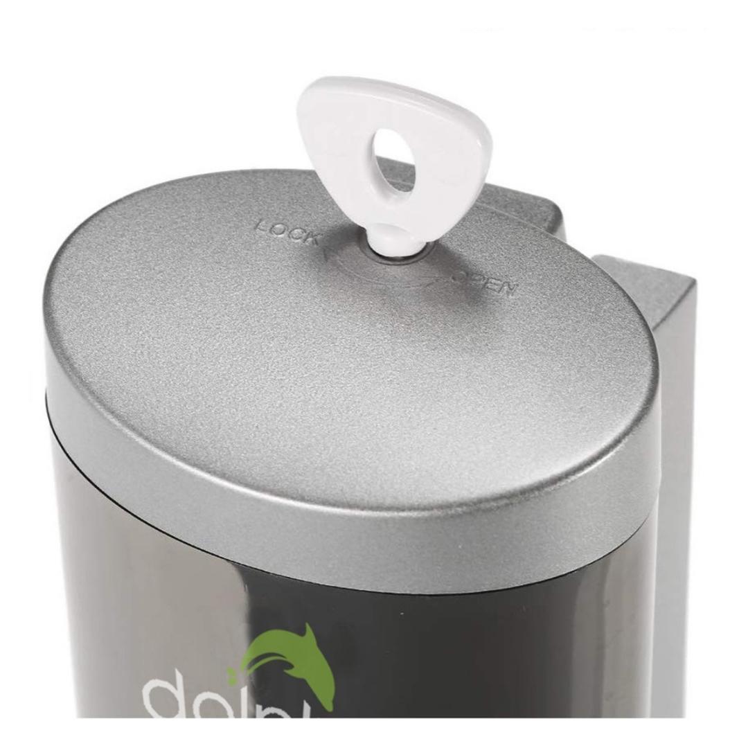 Soap Dispenser 200ml - Transparent - Image 2