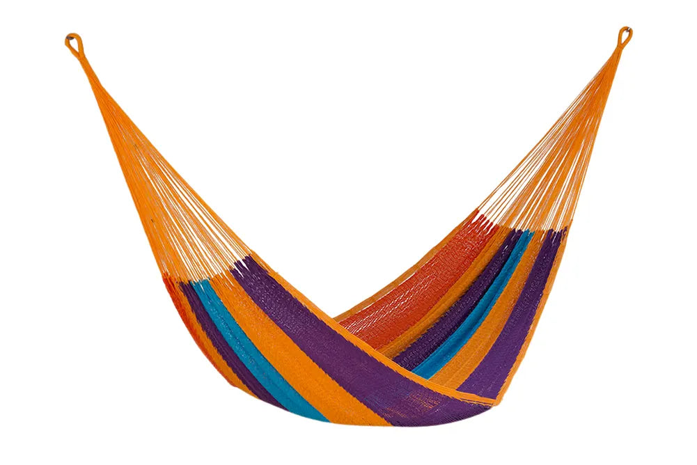 Outdoor undercover cotton Mayan Legacy hammock King size Alegra - Image 2