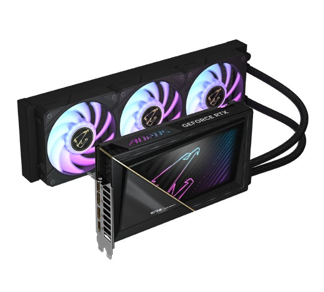 Gigabyte AORUS GeForce RTX™ 5090 XTREME WATERFORCE 32G, 2655 MHz , CUDA 21760, 28 Gbps, GDDR7, 51... - Image 3