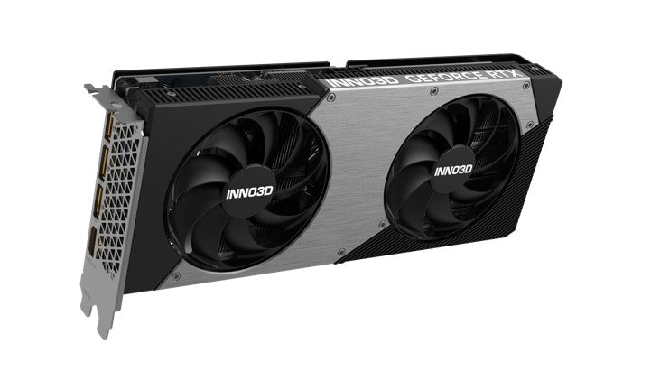 INNO3D nVidia GeForce RTX 5060 Ti TWIN X2 8GB GDDR7, 2572MHz Boost Clock, RAM 28Gbps, 3xDP, 1xHDM... - Image 3