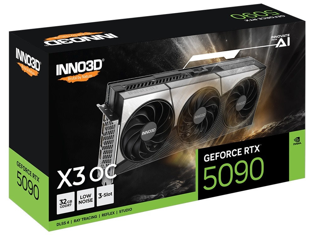INNO3D nVidia GeForce RTX 5080 ICHILL X3 16GB GDDR7 2715MHz Boost Clock, RAM 30Gbps, 3xDP, 1xHDMI... - Image 3