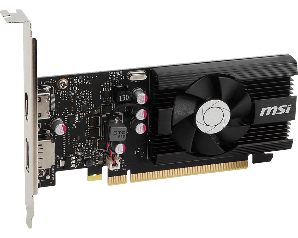 MSI nVidia GeForce GT 1030 4GD4 LP OC Video Card, PCI-e 3.0, 1430 MHz Boost Clock, 1x HDMI 2.0,... - Image 4