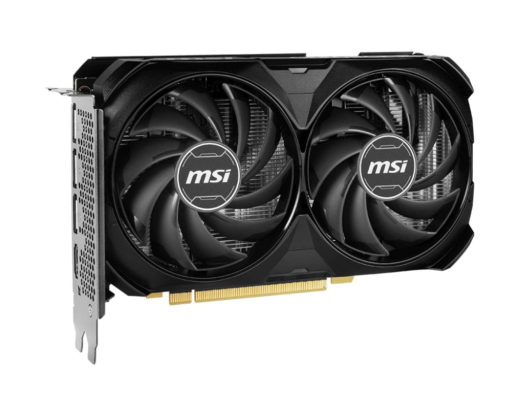 MSI nVidia GeForce RTX 4060 Ti VENTUS 2X BLACK 16G OC Video Card 2610 MHz Boost Clock, 16GB GDDR... - Image 3