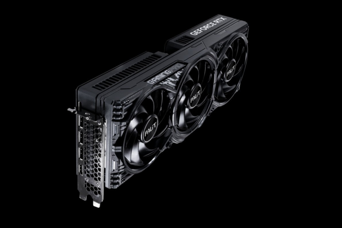 PALIT RTX5080 GAMINGPRO 16GB GDDR7 256bit 3-DP HDMI V1 PCI-E 5.0 NE75080019T2-GB2031Y 4K 3 slot R... - Image 4