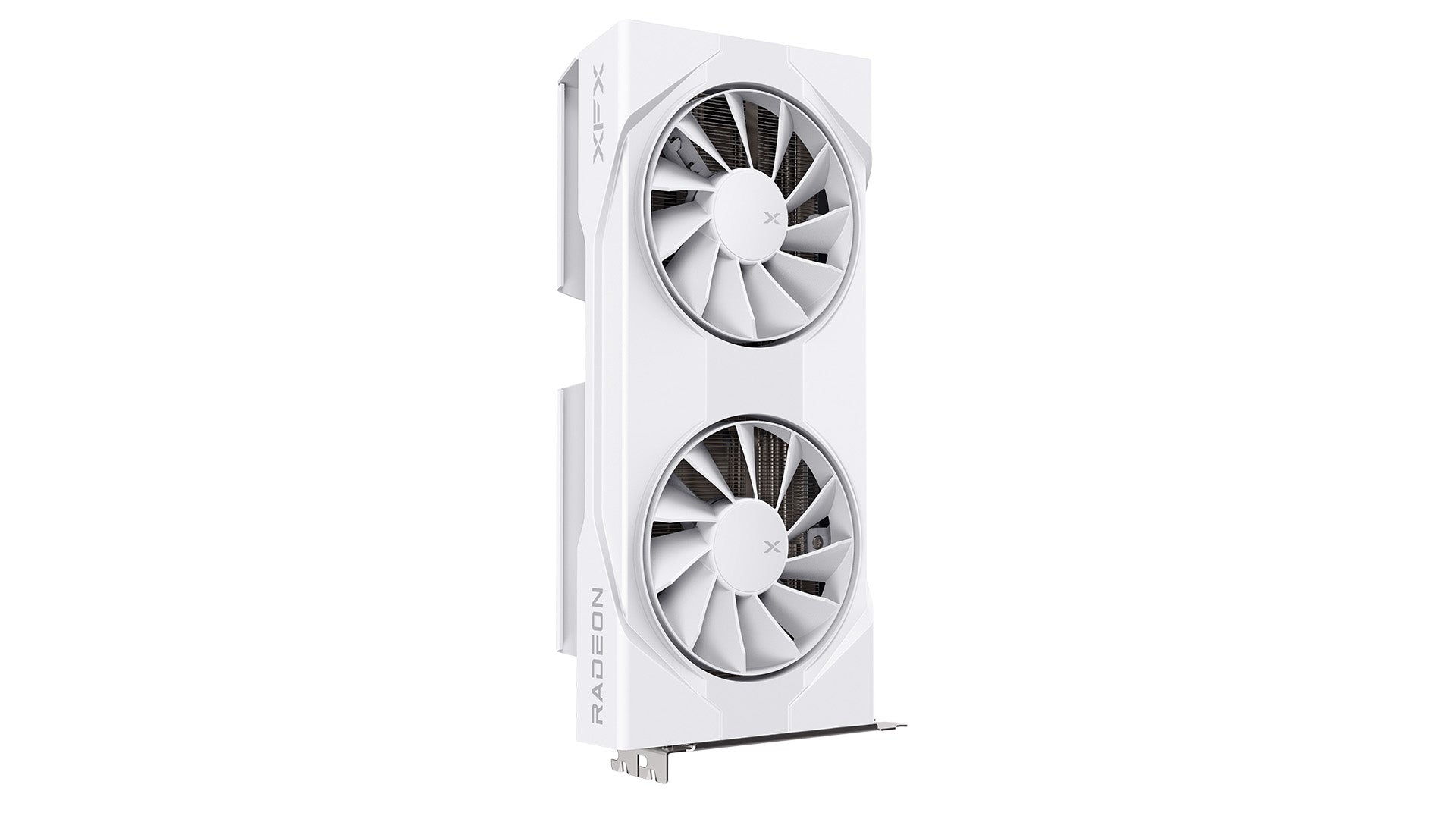 XFX Swift AMD Radeon RX 9060XT OC White Gaming Edition with 16GB GDDR6 HDMI 2xDP, AMD RDNA™ 4 (RX... - Image 2