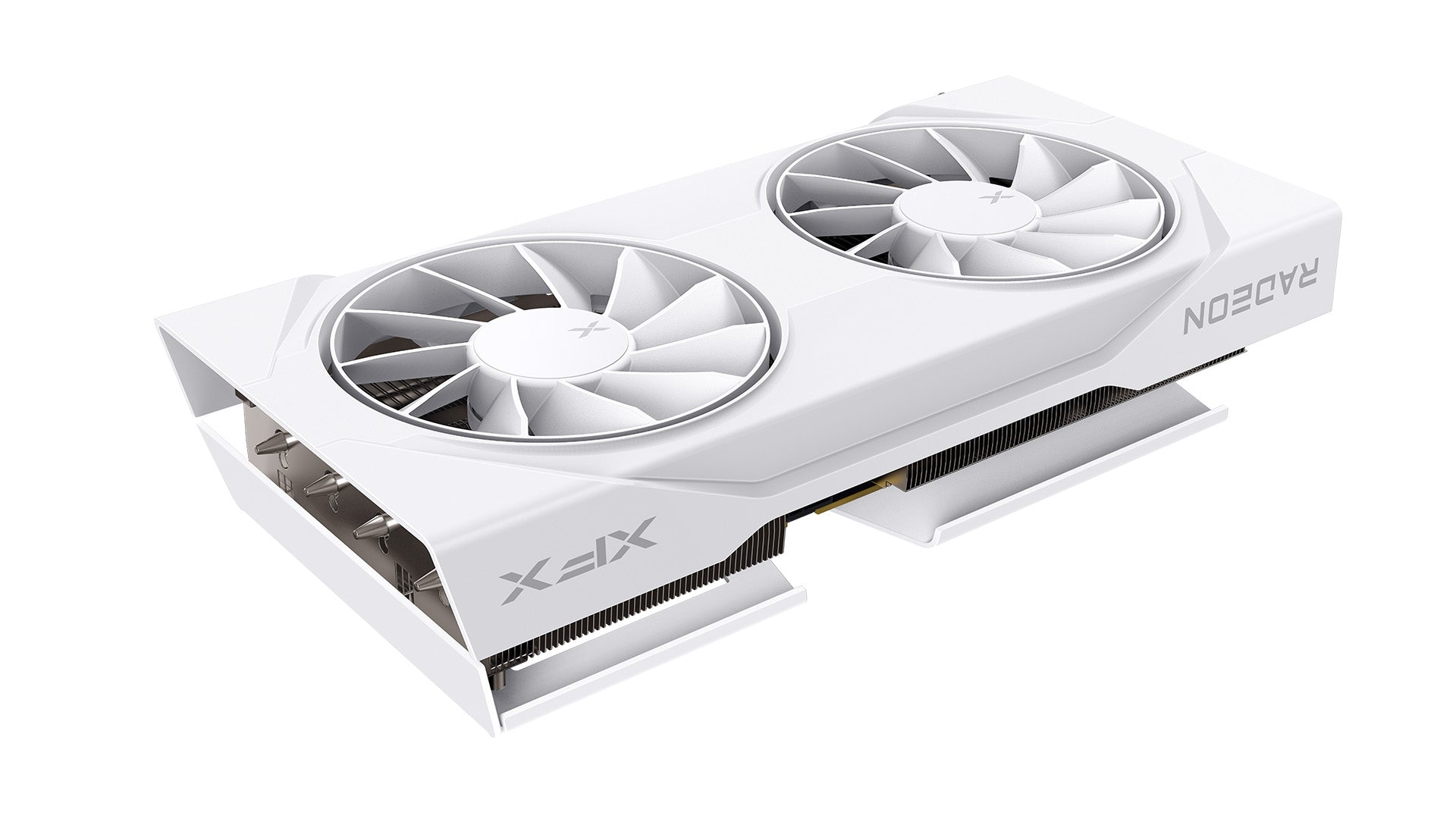 XFX Swift AMD Radeon RX 9060XT OC White Gaming Edition with 16GB GDDR6 HDMI 2xDP, AMD RDNA™ 4 (RX... - Image 4