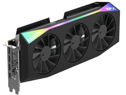 XFX Mercury AMD Radeon RX 9070XT OC Gaming Edition with RGB 16GB GDDR6, HDMI 3xDP, AMD RDNA™ 4 (R...