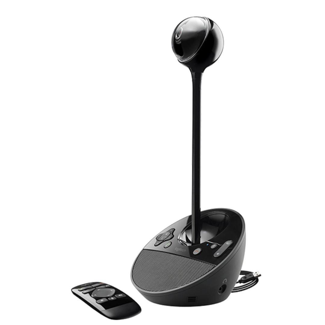 Logitech BCC950 Conference Camera - Webcam, speakerphone, remote for groups of 1-4 people