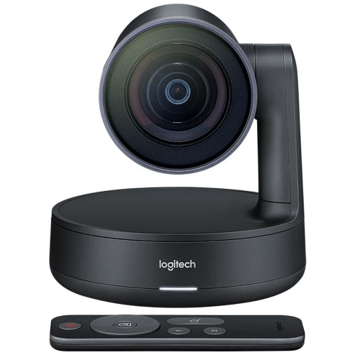Logitech Rally 4K Premium PTZ Color Camera Video Audio Conferencing Automatic Control Pan/Tilt/Zoom 90° 15X HD Zoom 13 Megapixel 60fps Autofocus