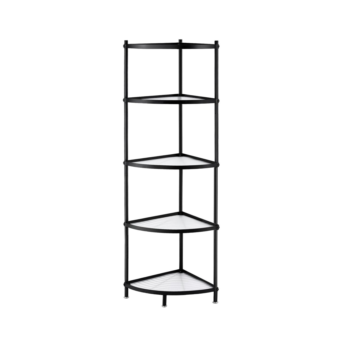 Artiss 5-Tier Kitchen Corner Shelf Rack Stand Microwave Metal Storage Shelves - Image 9