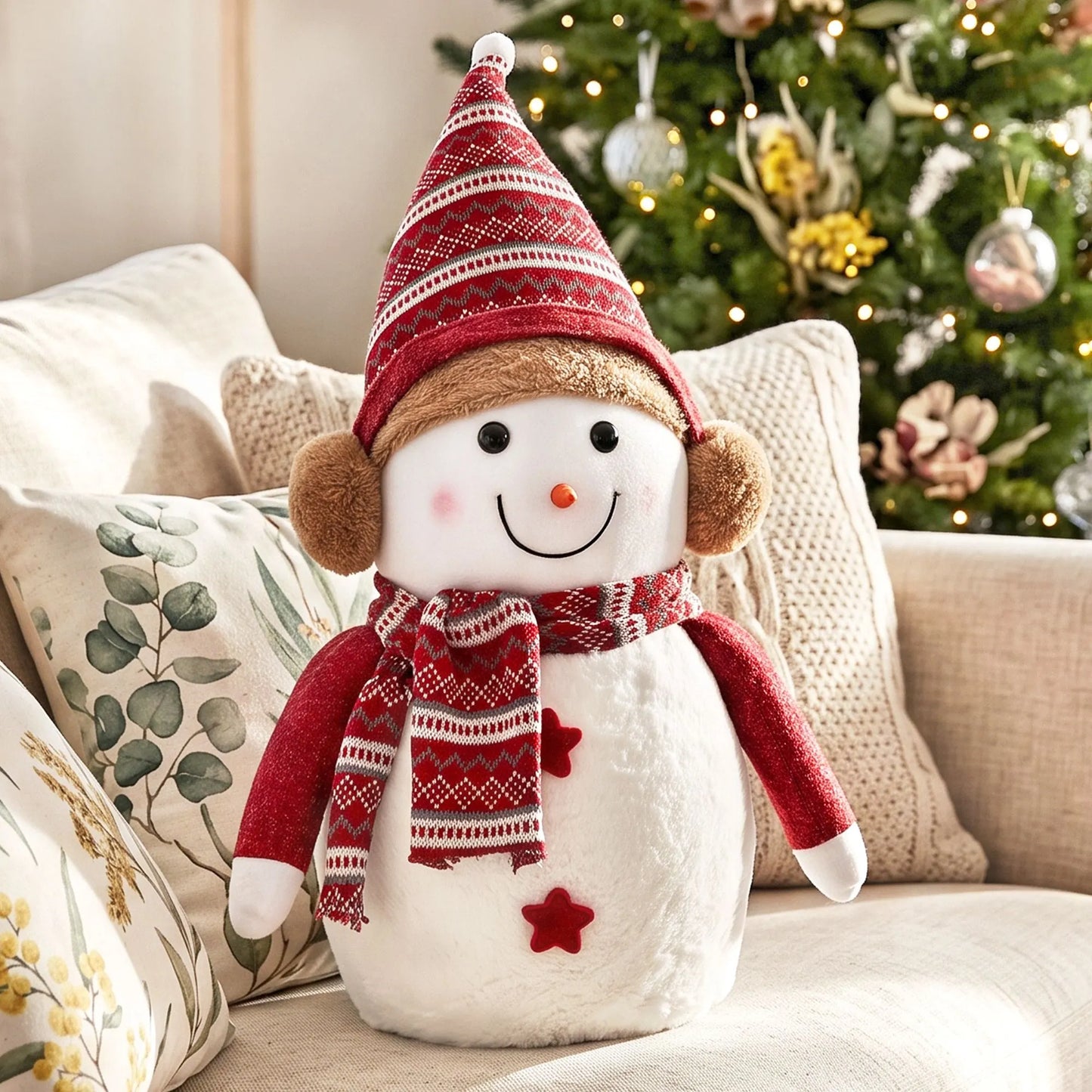 Jingle Jollys Christmas Snowman Handicraft Ornaments Party Decorations 45cm - Image 7