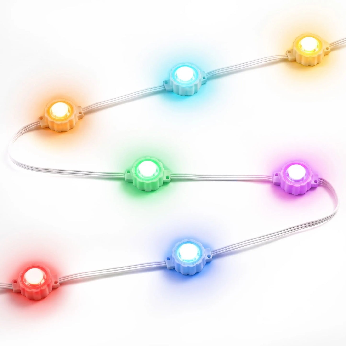 Jingle Jollys 30M Christmas Permanent Outdoor Lights Smart Eaves String App Control Decoration 72LED - Image 9
