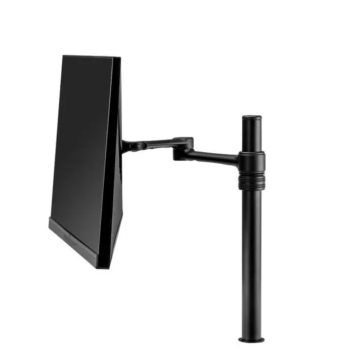 Atdec Single Swing Arm on Post - Black - Monitors - Mounts
