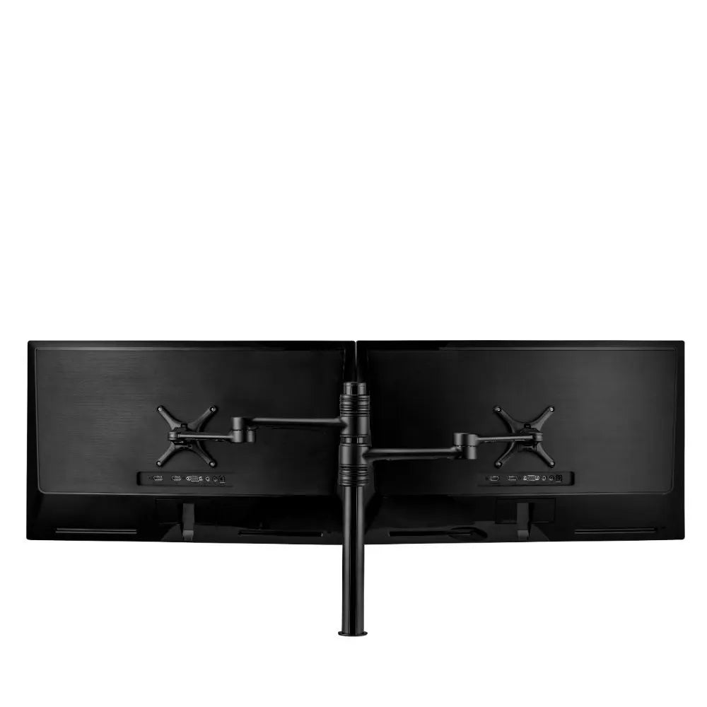 Atdec Dual Swing Arms on Post - Black - Monitors - Mounts