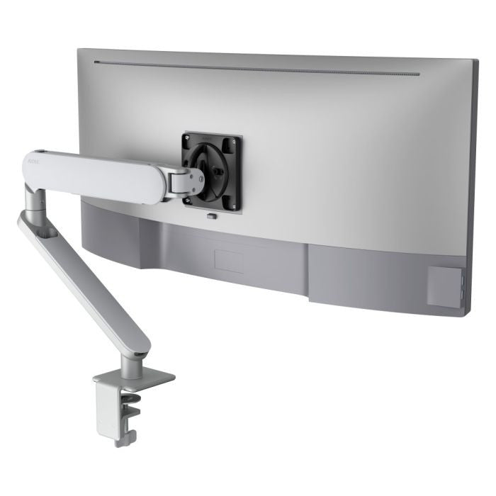 Atdec Ora Dynamic Monitor Arm with F-Clamp Silver - Monitors - Mounts