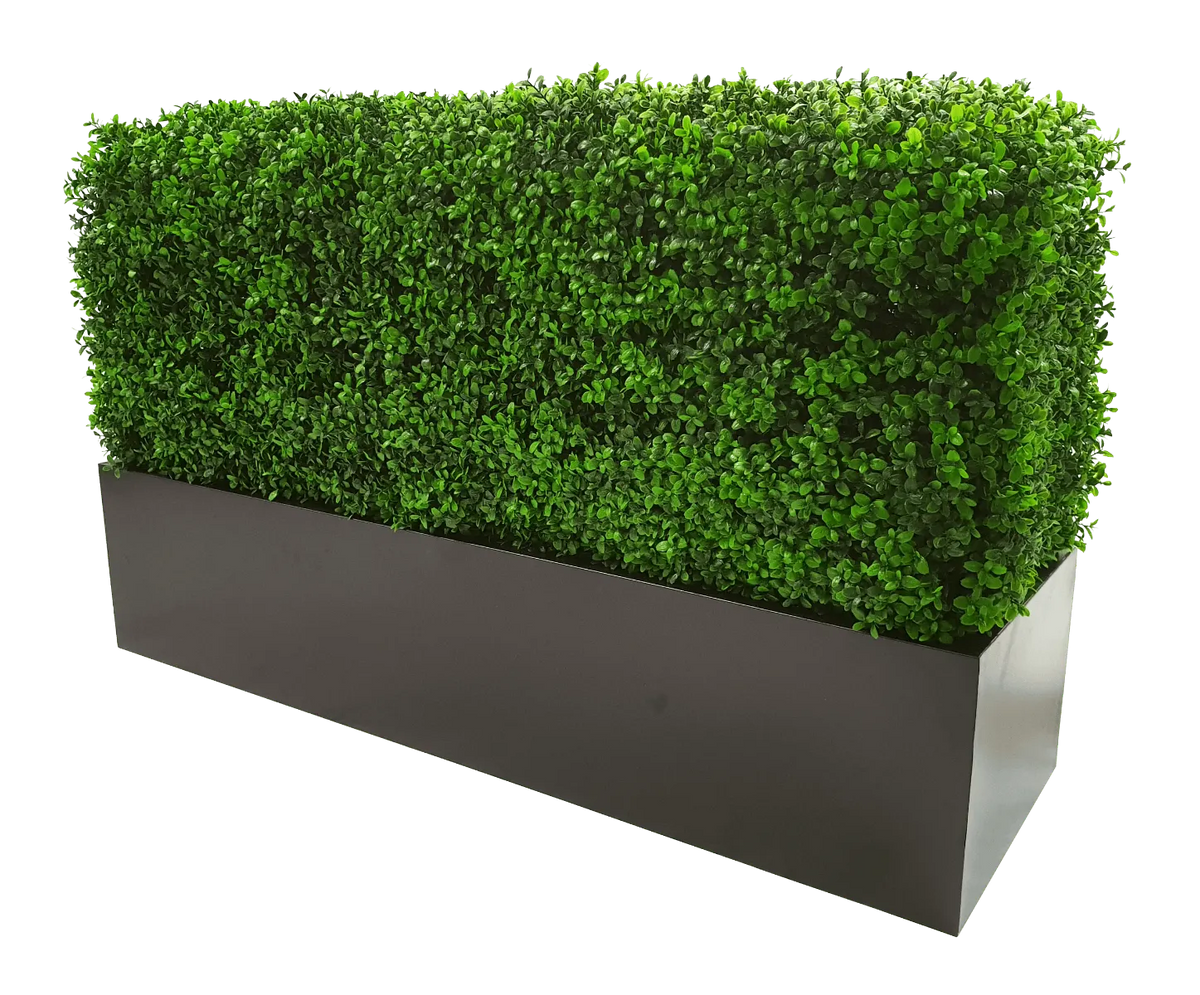 Deluxe Portable Buxus (Bright) UV Resistant 100cm Long x 50cm High x 25cm Wide - Image 3