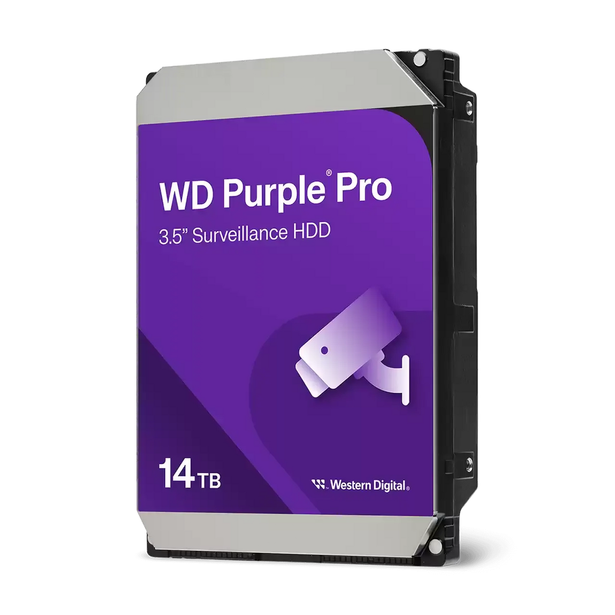 WD Purple Pro Video Analytics Hard Drive WD142PURP 14TB 512 Cache - Hard Disk Drives - 3.5in